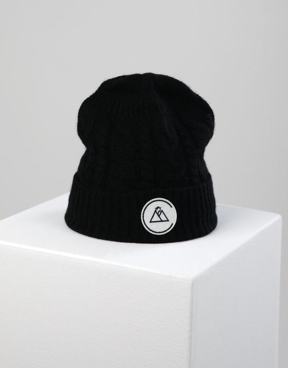 Actual product image Cash-Mere Kaschmir Zopfmuster Mütze (One size)