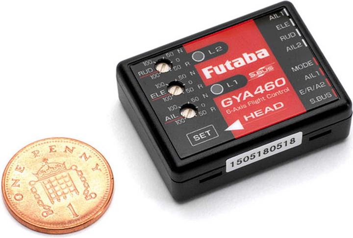 Actual product image Futaba GYA460 6-Axis Gyro Airplane