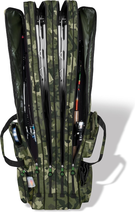Produktbild Normani Rutentasche Rod Pod Angelfutteral Angelrutentasche Angeltasche 125 cm bis 190 cm - 9271