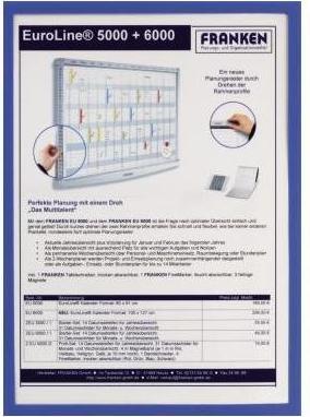 Image du produit Franken Porte-documents magnétique X-tra!Line (A5, 5 x)