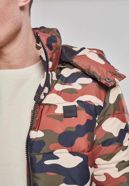 Produktbild Urban Classics Hooded Camo Puffer Jacket (XL)