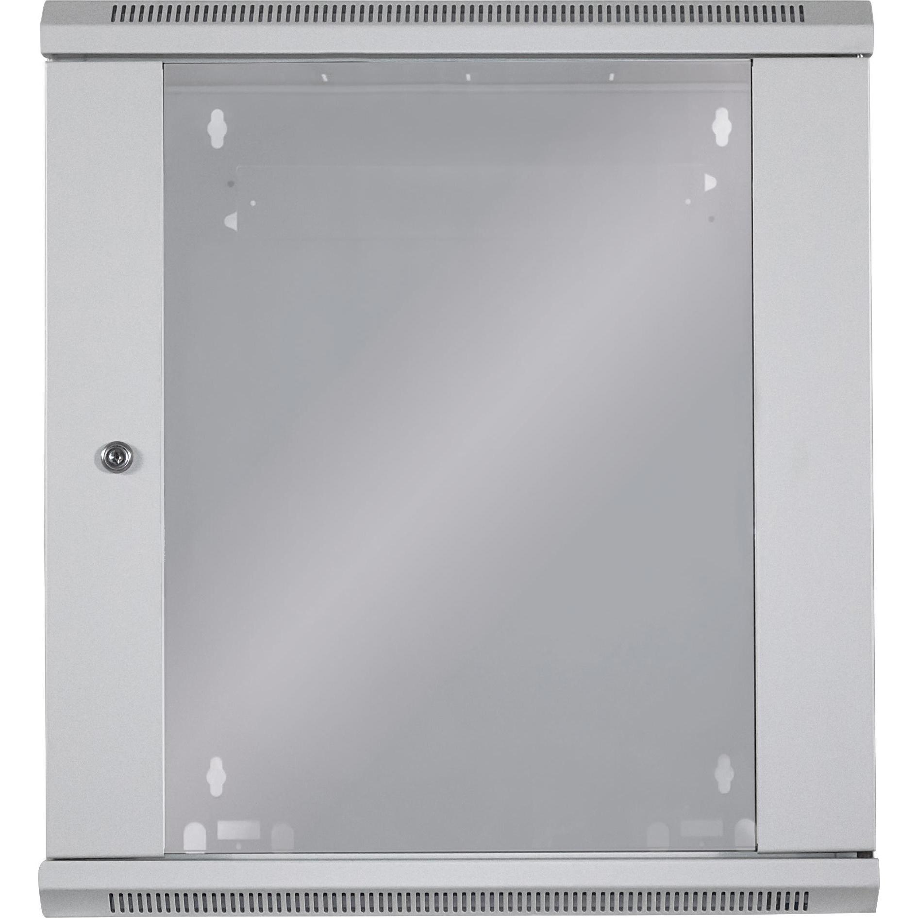 Thumbnail - Intellinet 19" Wandverteiler (12 HE, 19 Zoll Rack), Serverschrank, Grau