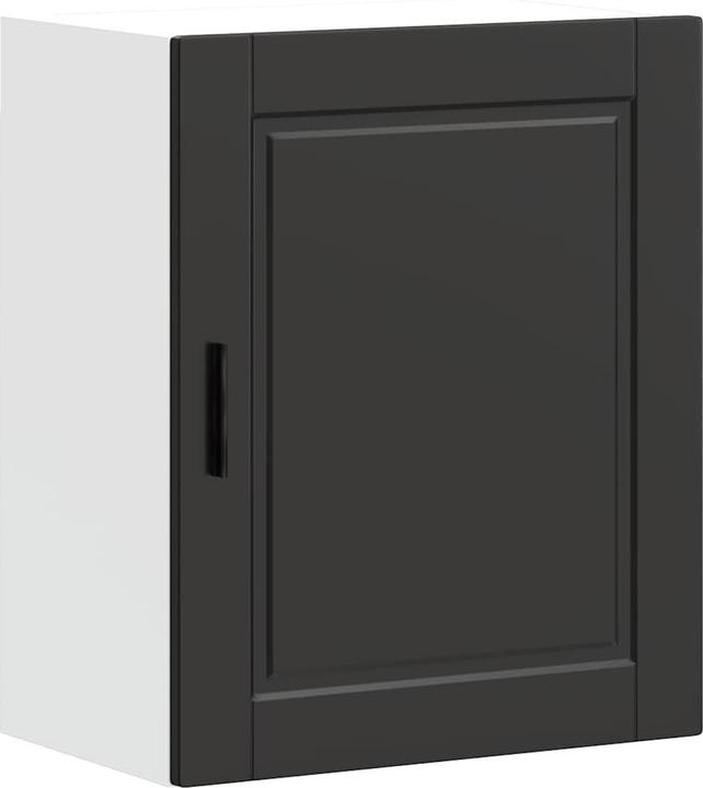 Immagine prodotto VidaXL Pensili da cucina 2 pezzi. Materiale in legno nero Porto (50 x 31 x 60 cm)