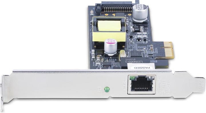 Actual product image StarTech COM 1-Port 2.5Gbps PCI Express PoE Network Card Intel I225-V PCIe 802.3af/at PoE+ Multi-Gig (Mini PCI Express)
