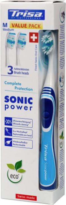 Trisa SonicPower Complete Protection medium Promo (Brosse à dents sonique)