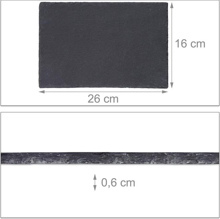 Produktbild Relaxdays Schieferplatte