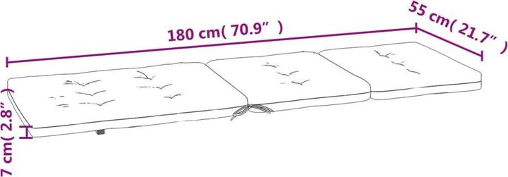 Image du produit vidaXL Ian (180 x 55 cm)