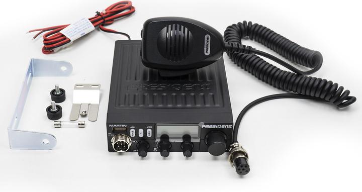 Actual product image President CB radio station Martin ASC