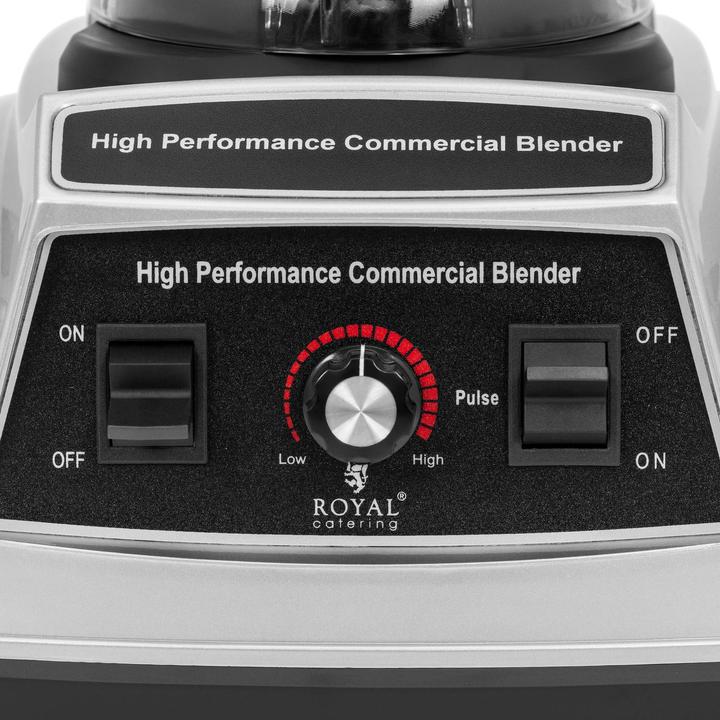 Produktbild Royal Catering Standmixer 1680 W 2-l-Behälter 24 500 U/min Pulsfunktion Blender Smoothie Maker (1500 W)
