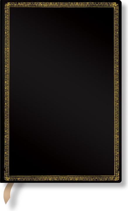 Produktbild Paperblanks Notizbuch Midi Black Edition (125 x 180 mm, Liniert, Harter Einband)