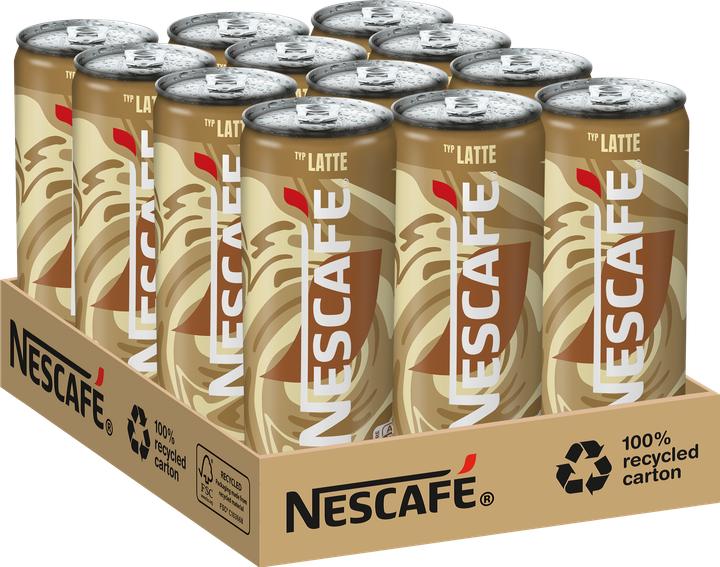 Nescafé Iced Coffee Latte (12 x 25 cl, 3315 g)