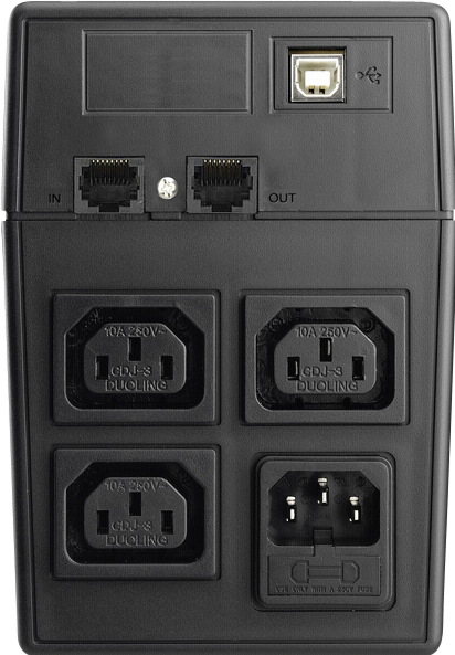 Actual product image Powerwalker VI 800 SW IEC USV (800 VA, 480 W, Line-interactive UPS)