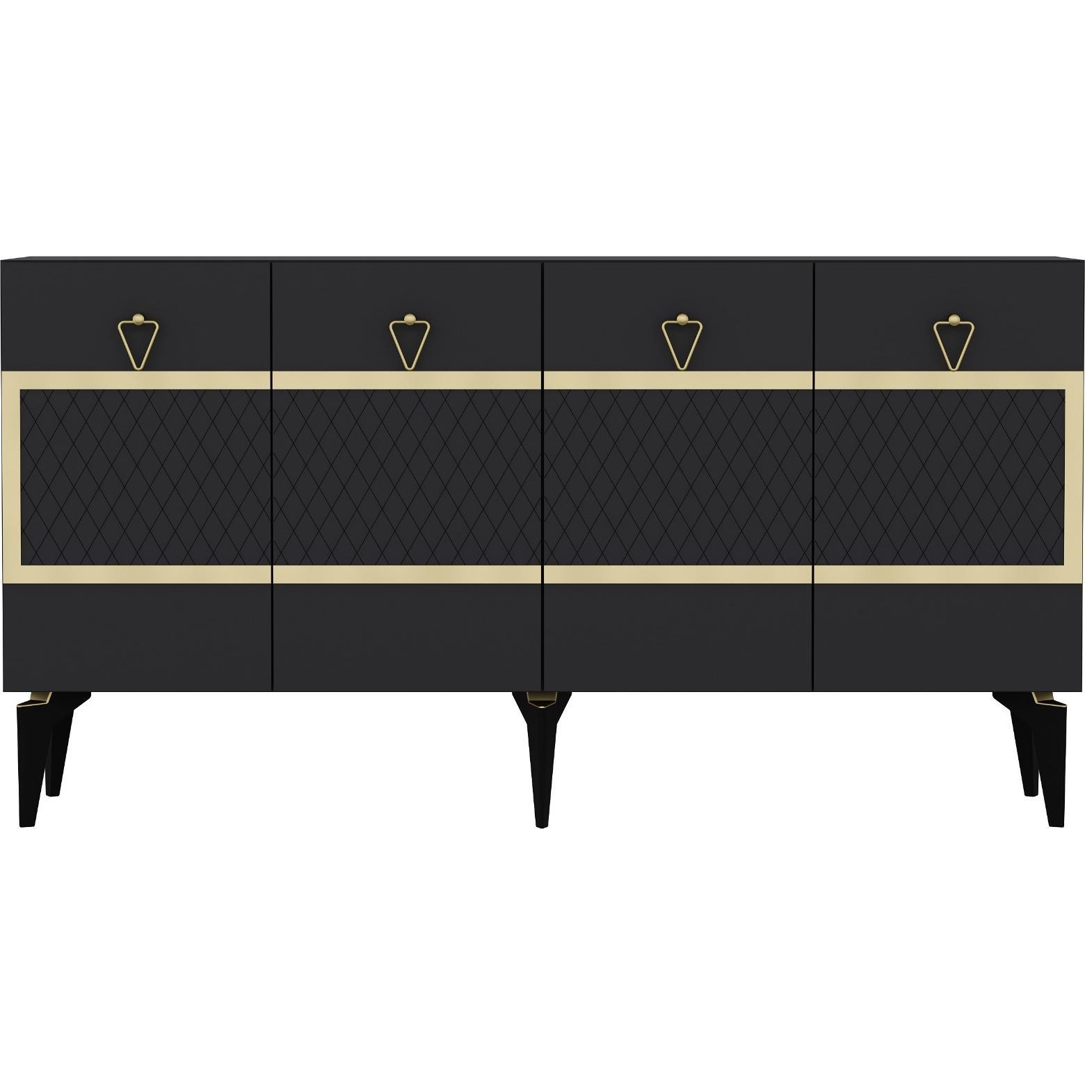 Kalune Design, Kommode + Sideboard, Ipek (150 x 79 x 40 cm)