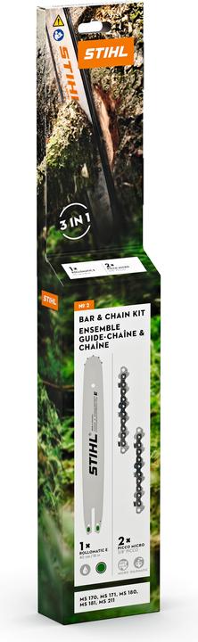 Stihl CUT KIT 2 MS162,MS170,MS171,MS172 30050009900, 30050003905 + 36100000044 (Scie)