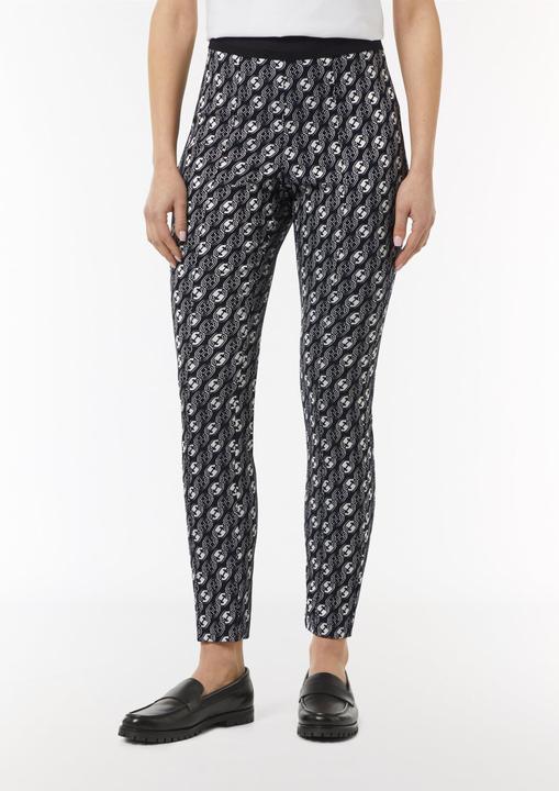 Actual product image Comma Hose Elastische Schlupfhose mit Icon-Print (34)