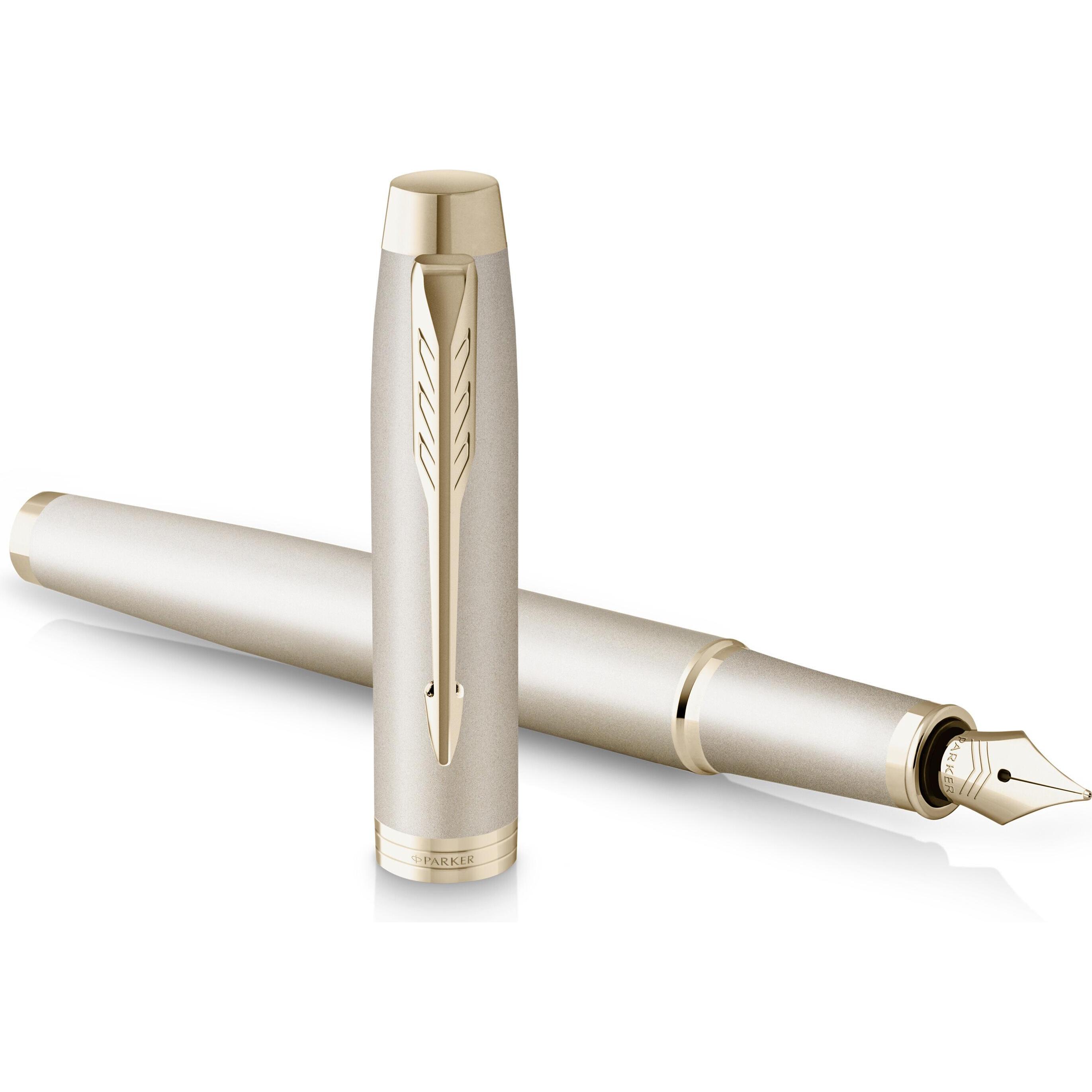 Parker Pen, Penne, Parker Im Monochrome Champagne Penna Stilo (Champagne, 1X)