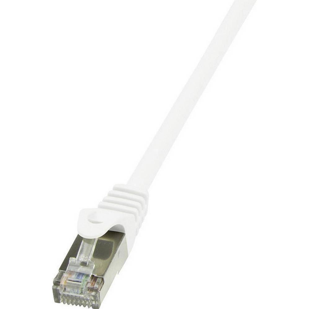 LogiLink Netzwerkkabel (F/UTP, CAT6, 10 m), Netzwerkkabel