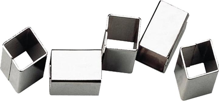 EDI Compensating sleeve metal f. square spindle from 9 to 10 mm length 30 mm