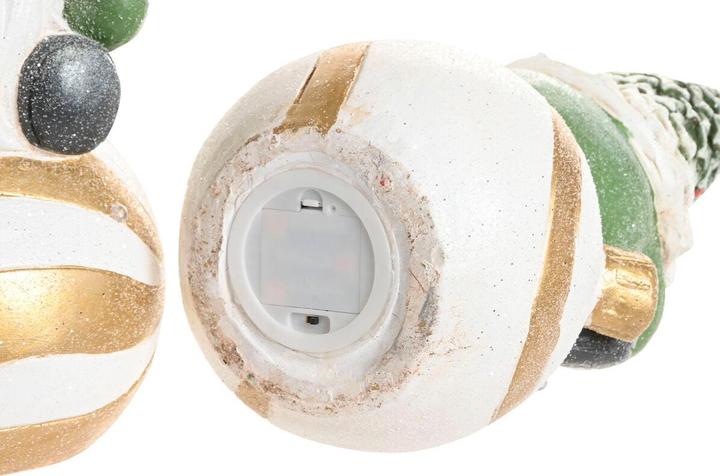 Produktbild Esprit Weihnachtsschmuck Weiss grün Gold Zwerg 23 X 21,5 X 55 CM (3 Stück)