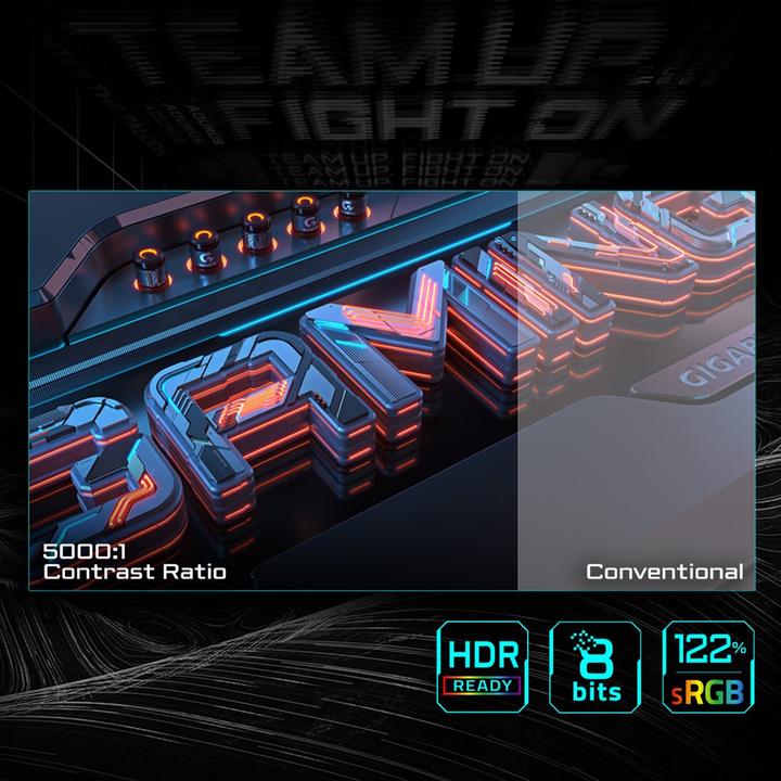 Actual product image Gigabyte GS27QCA (2560 x 1440 pixels, 27")