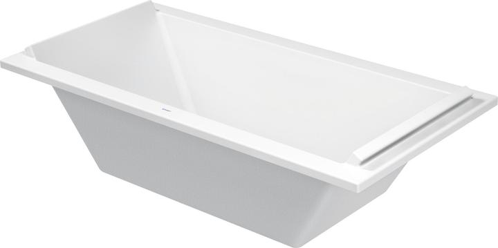 Image du produit Duravit Baignoire rectangulaire STARCK 2 pentes de dos 1800x900mm blanc (212 l, 180 cm, 90 cm)