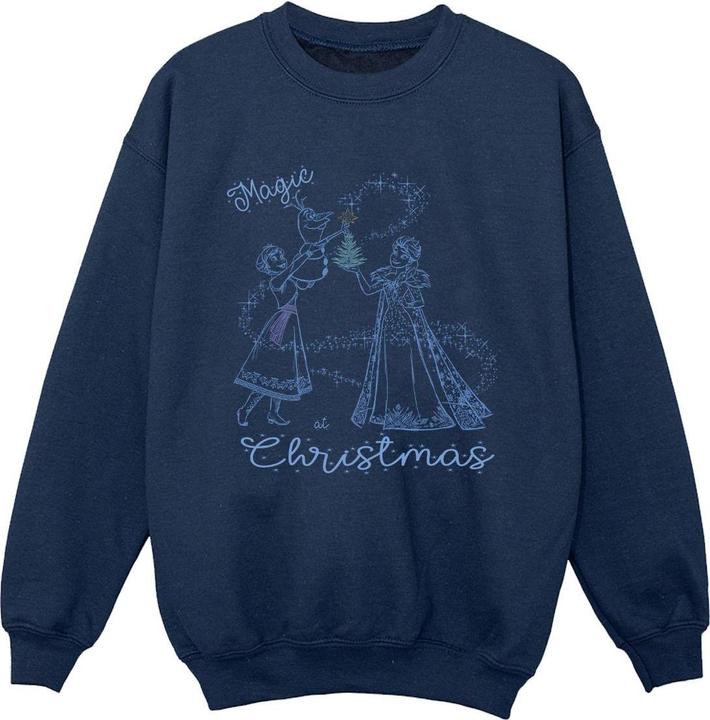 Produktbild Disney Frozen Magic Christmas Sweatshirt Jungen (140, 146)