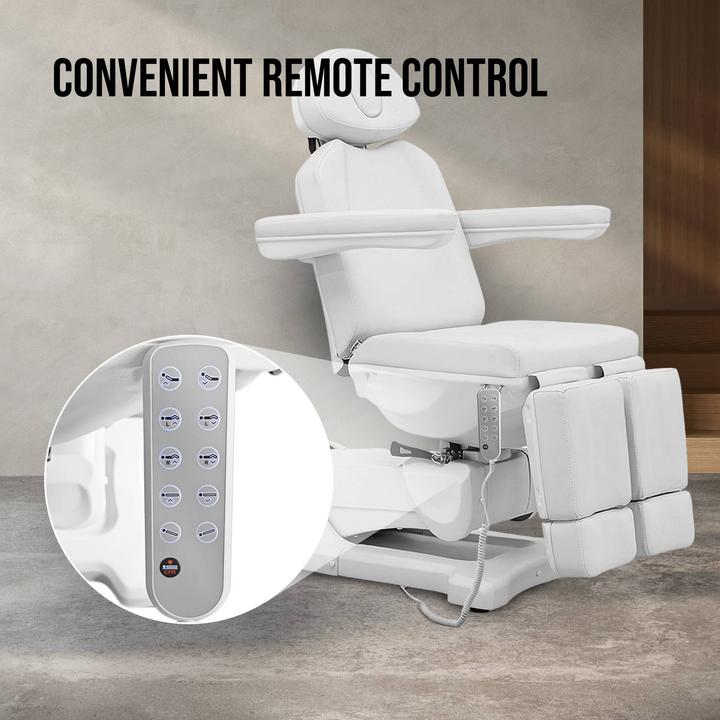 Actual product image Physa Pedicure Chair - 200 W - 186 x 84 x 94 cm - white
