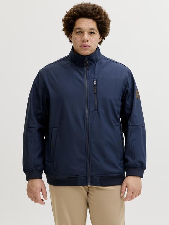 Actual product image Jack & Jones Jjeparker Softshell Collar Bomber Sn Pls (4XL, M)