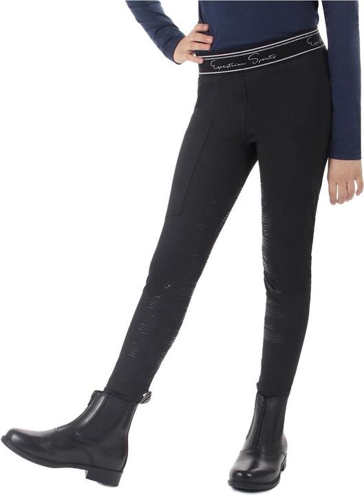 Produktbild Qhp Reitleggings Eden Fullgrip Junior (152)