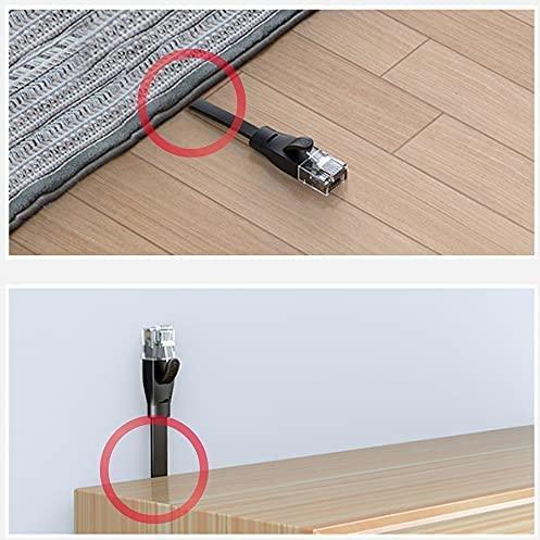 Produktbild Unitek C1897BK-3M Ethernet Cable FLAT CAT 7 UTP Ethernet 3m (S/FTP, CAT7, 3 m)