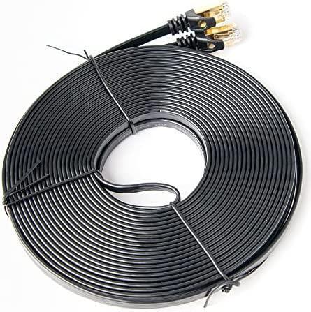 Produktbild Unitek C1897BK-3M Ethernet Cable FLAT CAT 7 UTP Ethernet 3m (S/FTP, CAT7, 3 m)