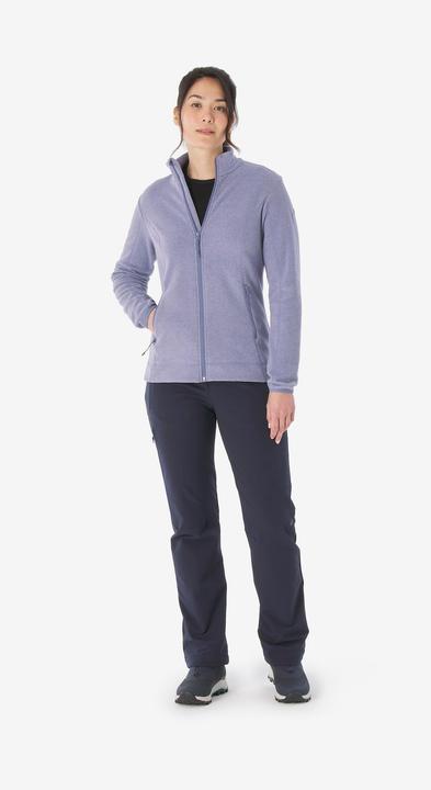 Produktbild Quechua Fleece Damen Wanderjacke mit durchgehendem Reissverschluss (M)