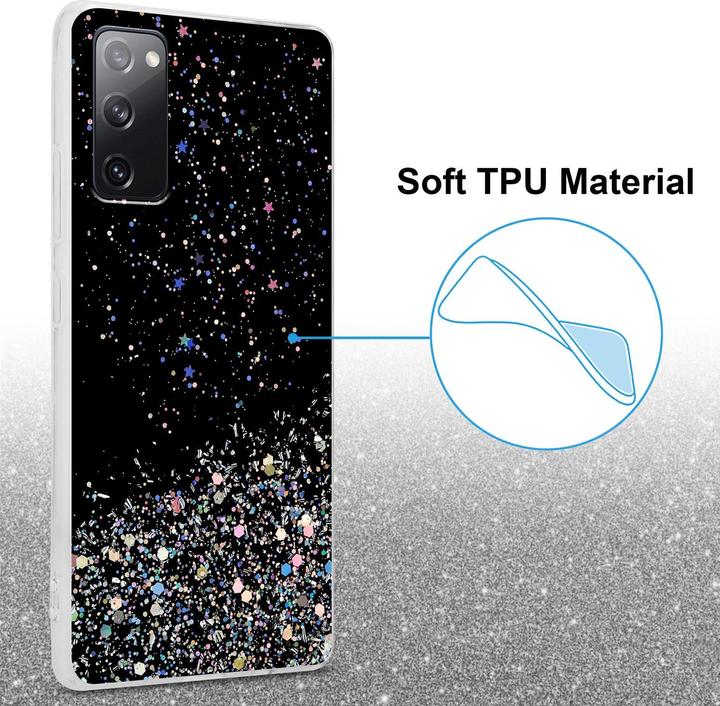 Produktbild Cadorabo TPU Cover funkelnder Glitter (Samsung Galaxy S20 FE)