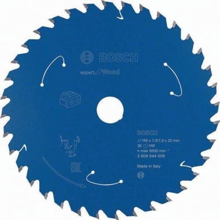 Produktbild Bosch Professional Zubehör EXPERT Wood Kreissägeblatt, 165x20 mm, T36