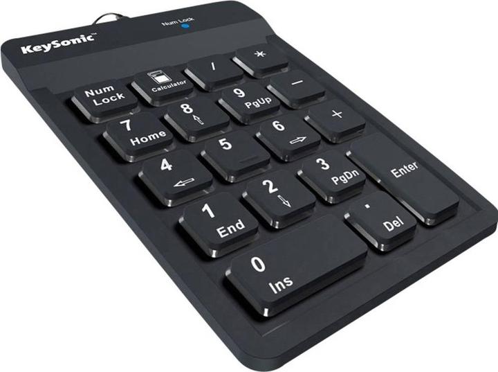 Actual product image KeySonic Ack-118 (Numeric keypad, Cable)