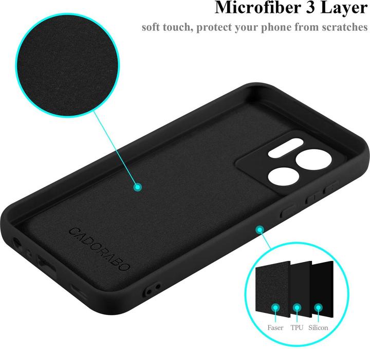 Produktbild Cadorabo Hülle für Motorola Edge 40 TPU im Liquid Schutz Silikon Design (Motorola Edge 40)