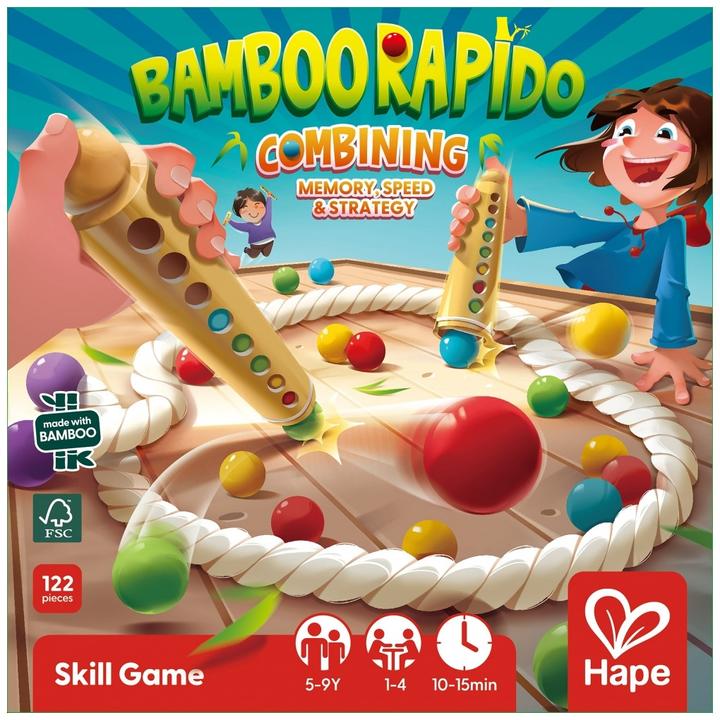Produktbild Hape Bamboo Rapido (Multilingual, 2 - 4 Spieler)