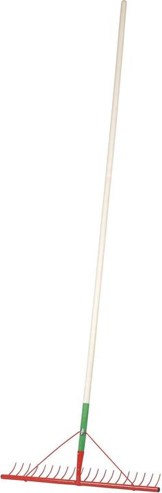 Actual product image Kerbl Hay rake w. swan neck without handle, 22 tine, 78 cm