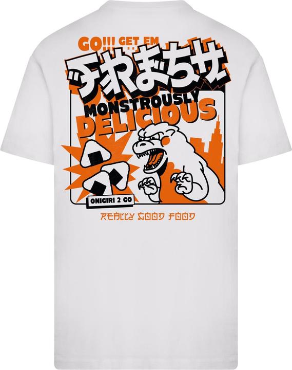 Produktbild MT Monstrously Delicious Onigiri 2 Go Tee white M (M)