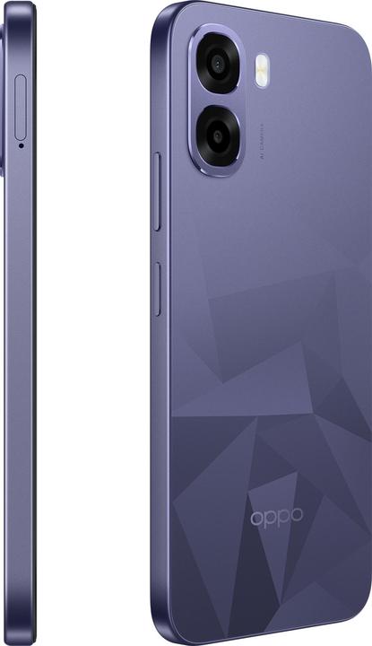 Actual product image OPPO A6k 256GB Schwarz (256 GB, Black, Black, Crystal Black, 6.75", Dual SIM, 4G)