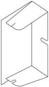 Actual product image Tehalit End piece