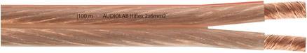 Produktbild Audiolab Hiflex LS-Kabel, 2x6mm², transp. (100 m, 6 mm²)