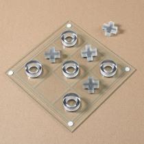Actual product image Mister Gadget glass tic tac toe game