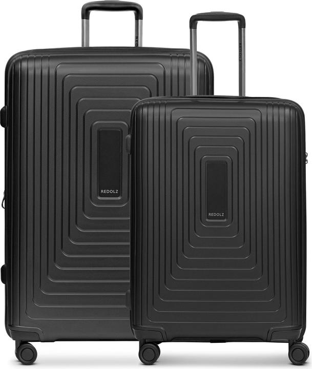 Actual product image Redolz Essentials 14 4-wheel suitcase set 2-piece with stretch fold (204 l)