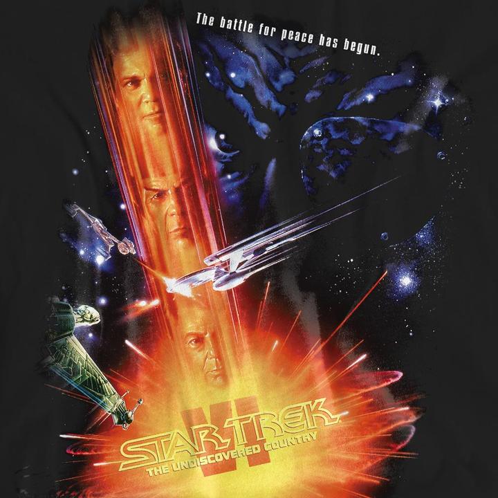 Actual product image Unisex Adult Undiscovered Country T-Shirt (M)