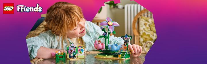 Produktbild LEGO Feentassen-Karussell mit Blumendeko (42702, LEGO Friends)