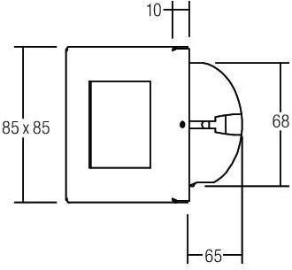 Productafbeelding Brumberg LED wandlamp (40 lm)