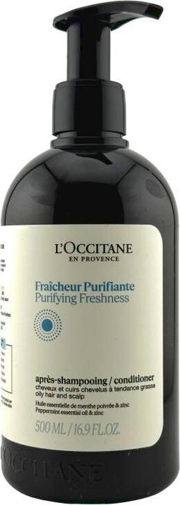 Actual product image L'Occitane Purifying Freshness Conditioner Detangling and Moisturizing (500 ml)