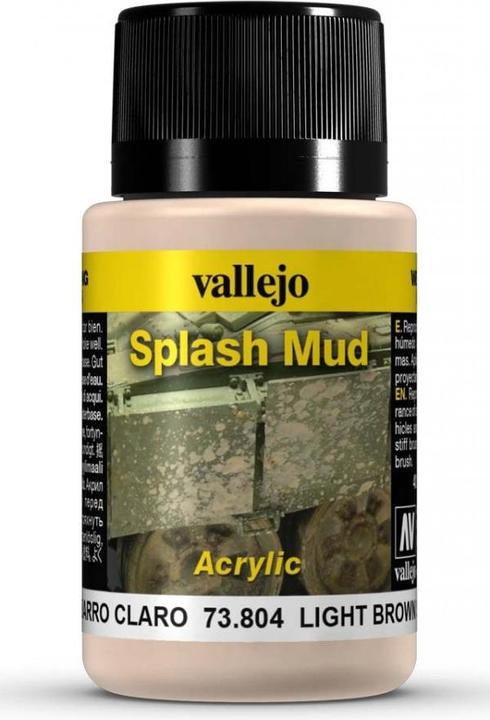 Light Brown Splash Mud