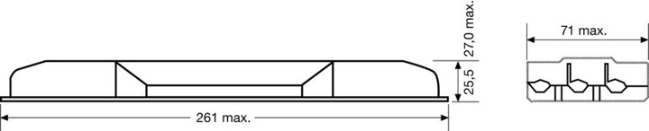 Actual product image Osram Strain relief housing